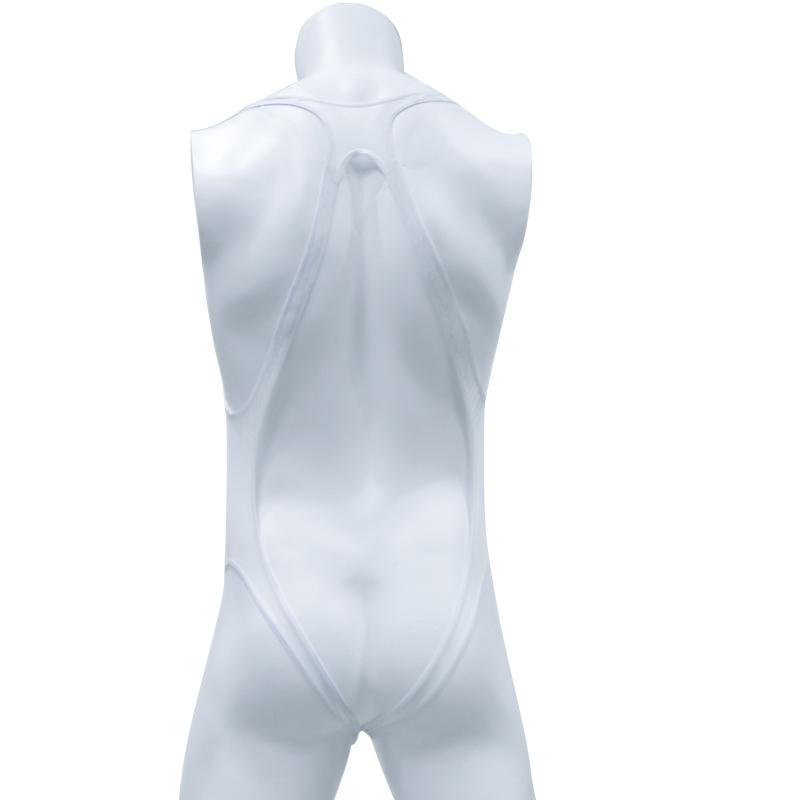 

Men's Body Shapers Sexy Men Open BuBodysuit Lingerie Bodystocking Jumpsuit Leotard Wrestling Strap Costume Gay Shaper Exotic