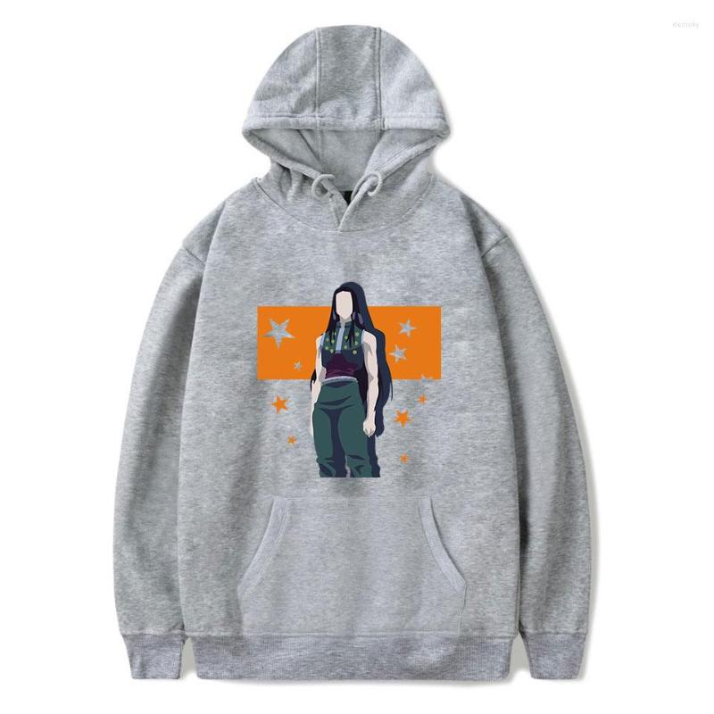 

Men's Hoodies Hisoka Men/women X Harajuku Autumn High Quality Cotton, Black