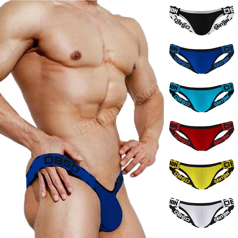 

Underpants ORLVS G-strings Fit Soft Pouch Domineering Hollow Male Underwears Sexy Thongs Release Nature Dense Tonal Stripes Mens Underpant, Bs3209-blue