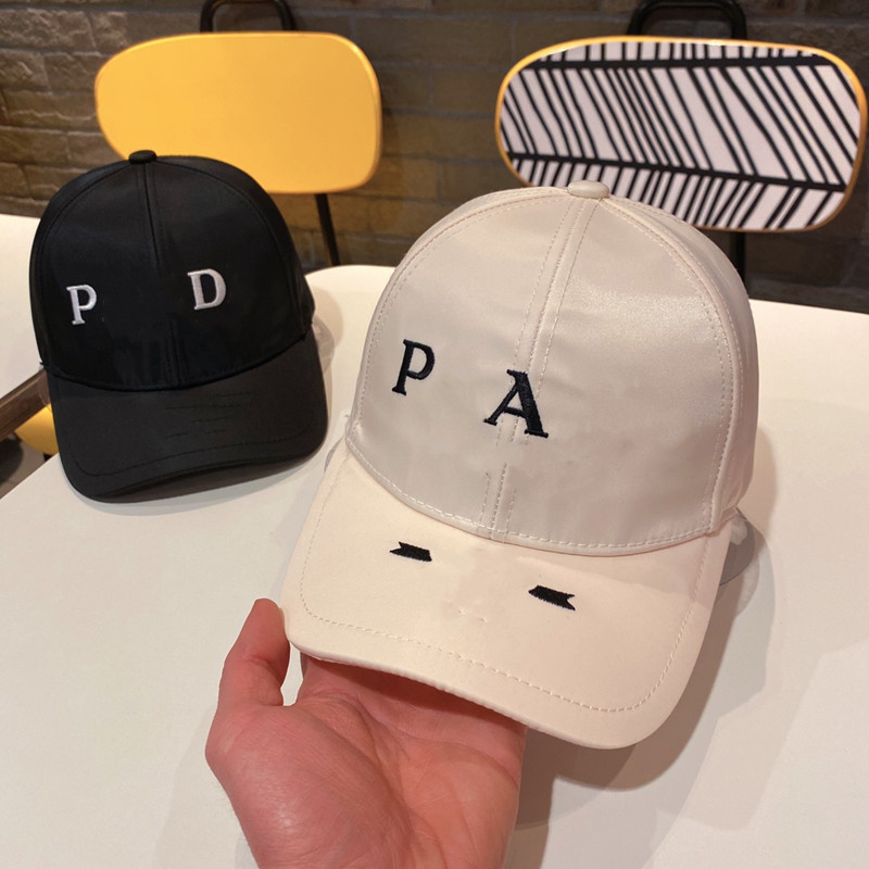 

Designer Brand Men's Luxury Baseball Hat Women's Spring and Summer New Embroidery P Letter Classic Fashion Fashion Cap Outdoor Essential