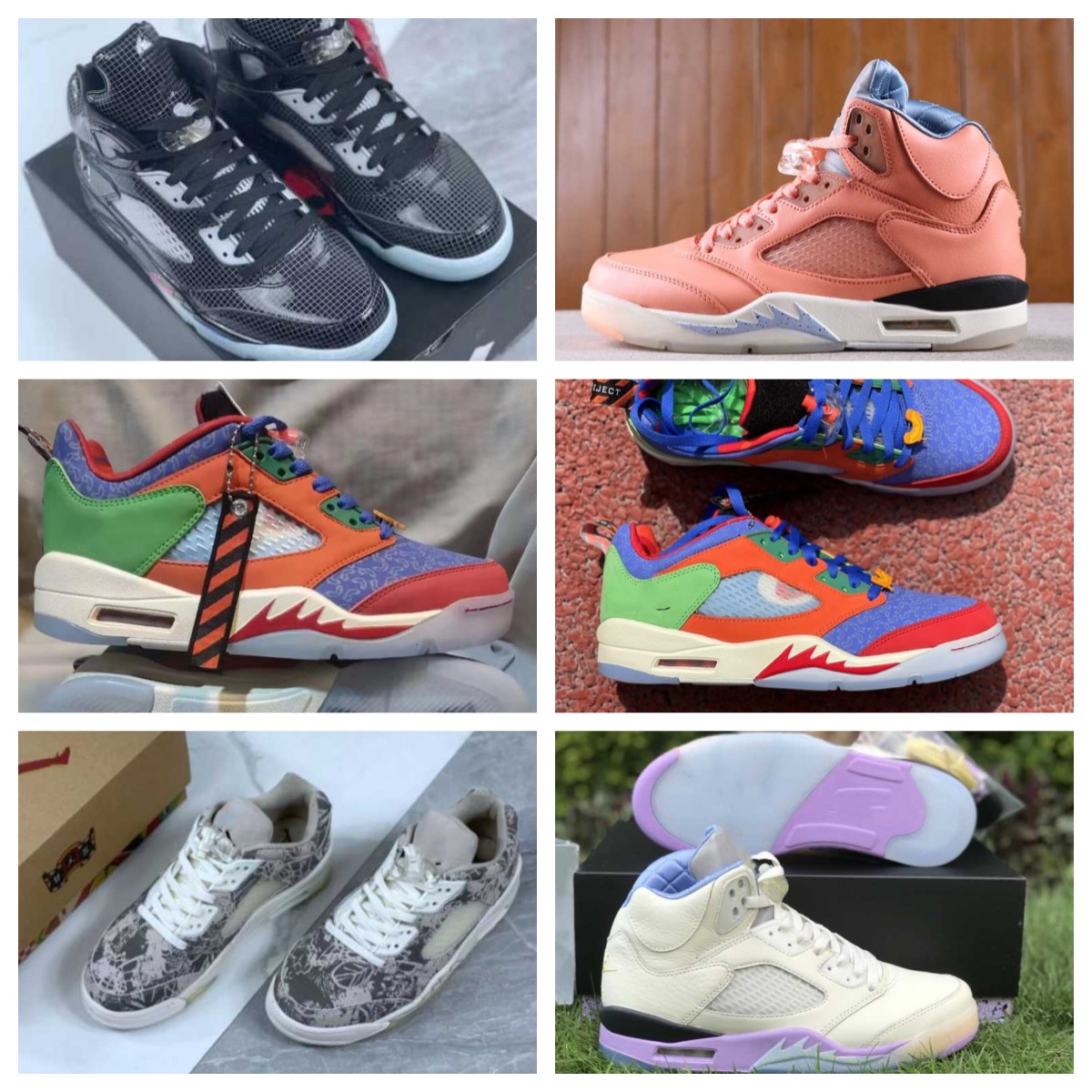 

Jumpman 5 Low Neymar Basketball Shoes Black New Collaboration Fashion Sport Transformers Doernbecher Expression Off Noir Sail Off-Noir Stealth 2.0