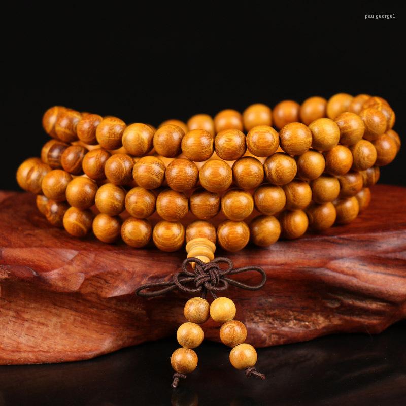 

Strand 108 8mm/108 6mm Extension Wood Prayer Beads Tibetan Buddhist Mala Buddha Bracelet Rosary Wooden Bangle Jewelry