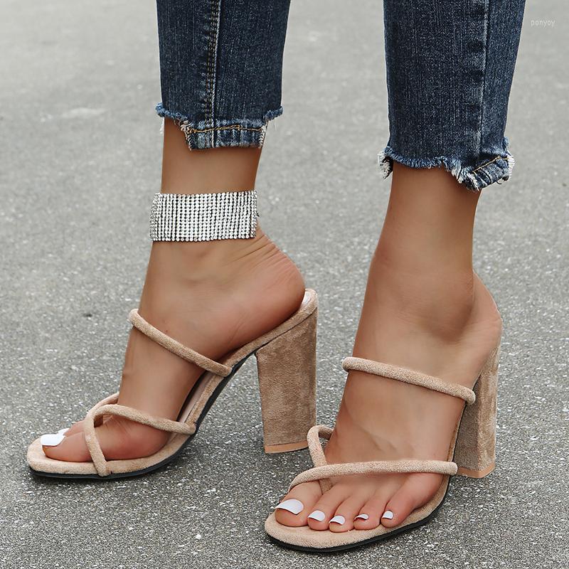 

Sandals Summer Women's High-End Solid Color Matte Cross Lace-Up High Heels Fashion Comfortable Shoes 2022 Women.s, Sky blue