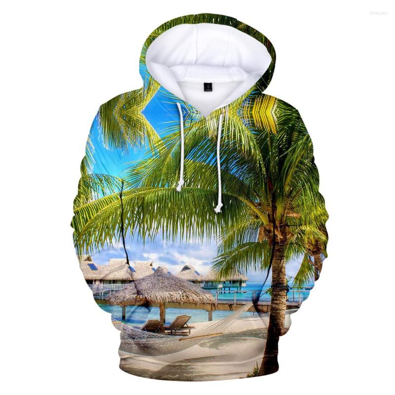 

Men's Hoodies Beach Harajuku Men/Women Hoodie Sweatshirt Hooded Mens Ocean Beautiful Seaside View Coconut Tree Sweet Polluvers Coats, Hoodie22