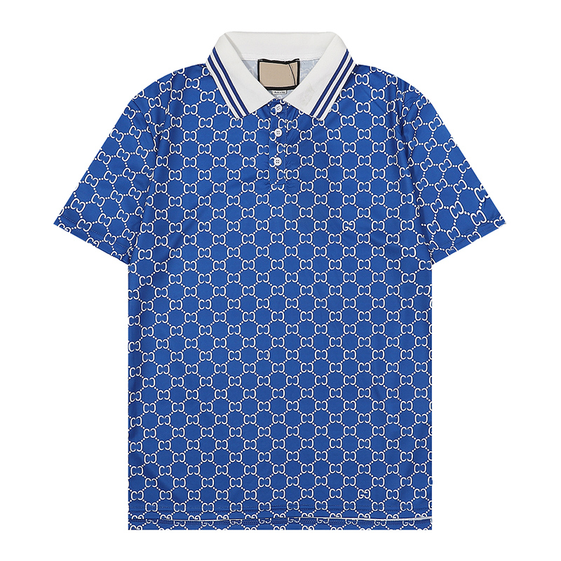 

Summer Brand Clothes Luxury Designer Polo Shirts Men's Casual Polo Fashion Print Embroidery T Shirt High Street Mens Polos, 07