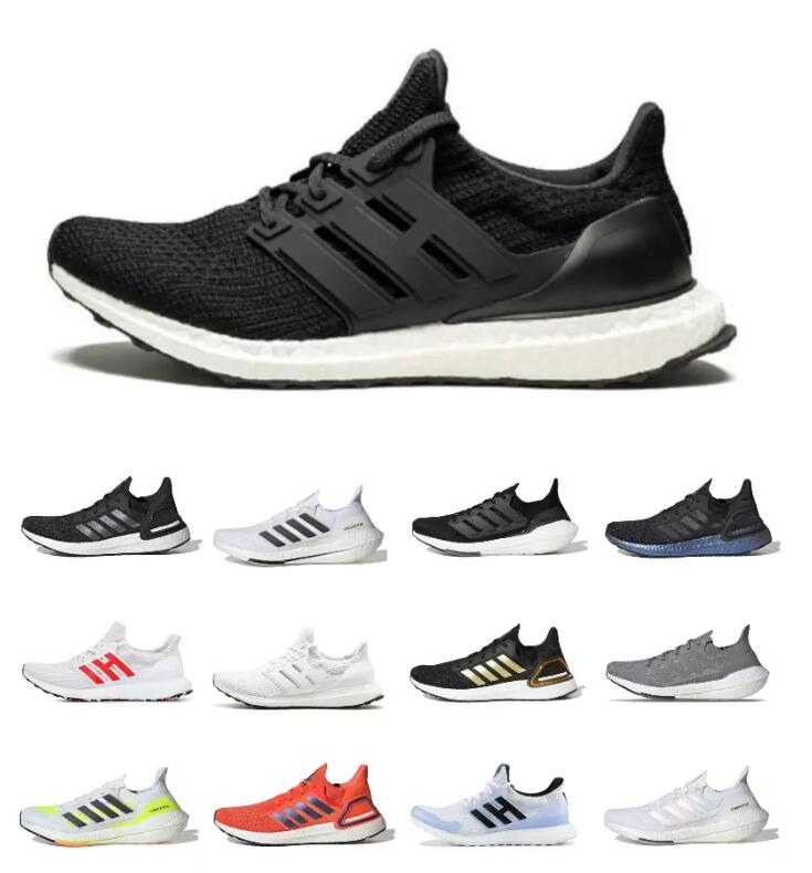 

Ultraboosts 20 UB 6.0 Men Running Shoes Ultra 4.0 Core Triple Black White Solar Yellow Blue Gold Metallic Tech Indigo Purple Dash Grey Women Tenis Trainer Sneakers 36-45