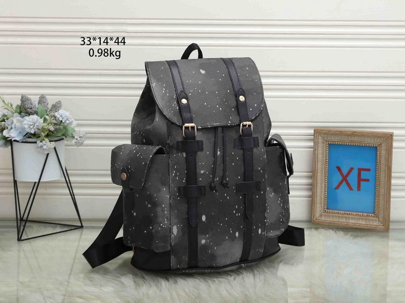 

Christopher Backpack Fashion letter Backpacks Small Shoulder Bags Handbag Purse Genuine leather Crossbody Bag Adjustable Shoulders Strap Schoolbag Satchels, Black