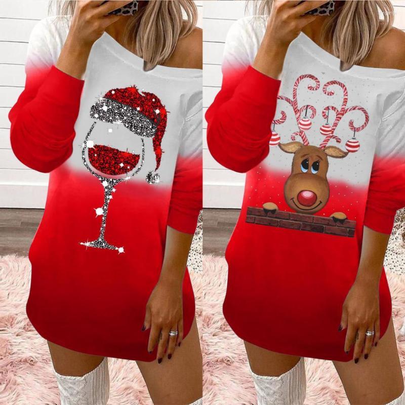 

Casual Dresses Stylish Autumn Dress Soft Wine Glass Christmas Cute Women For Work Spring, Black 1
