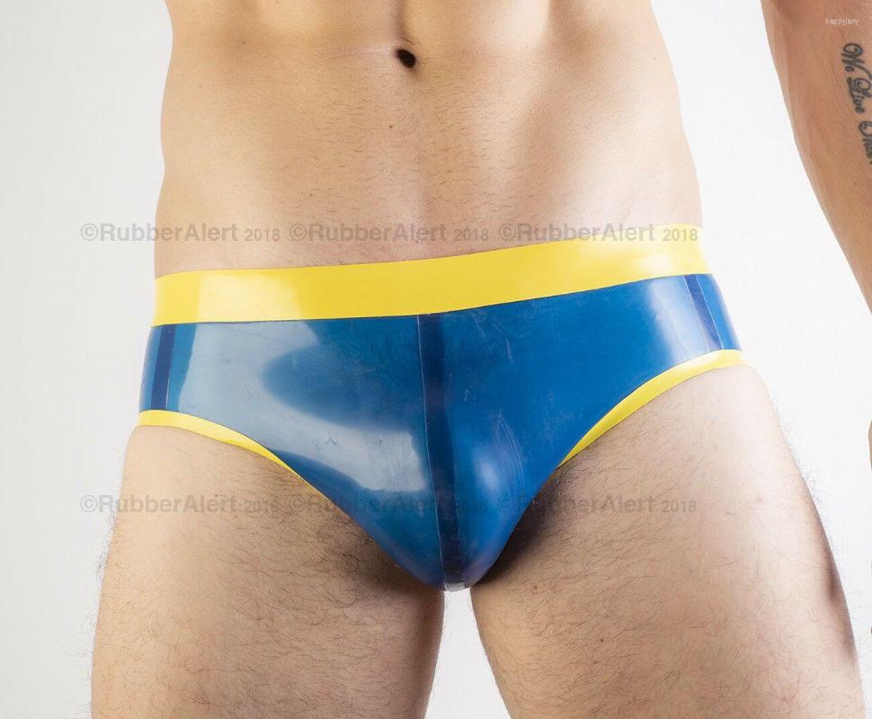 

Bras Sets Latex/Rubber/Fetish/Catsuit/Costume/Masquerade/sexy/party/ Blue Sexy Briefs Pool Party Xs-xxl 0.45mm