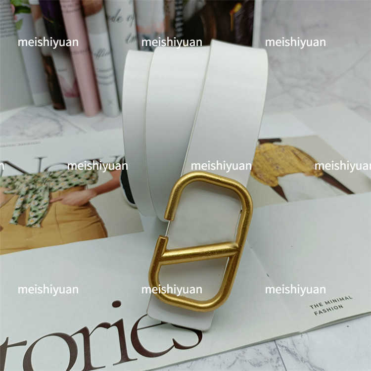 

Men Designer Belt Classic Vintage Letter Button Women Leather Belt Fashion Dress Pants Business Casual Belts High-Quality Cowhide, As shown