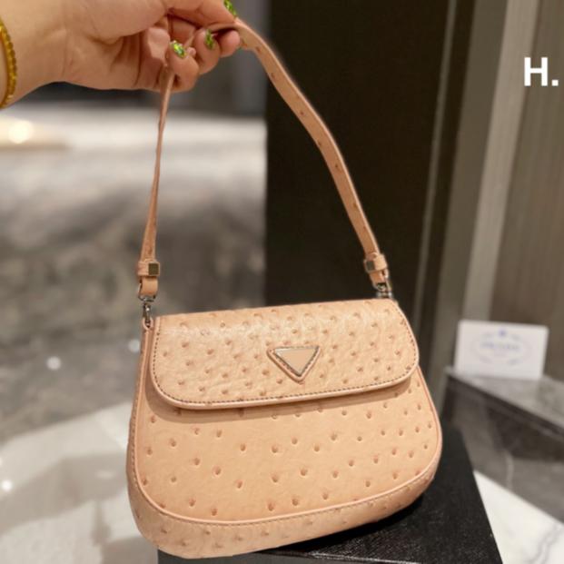 

Evening Bags Designers Bags Handbags Luxury leather Womens triangle bag Shoulder Bag Classic Lady Purses Crossbody Bag, Black