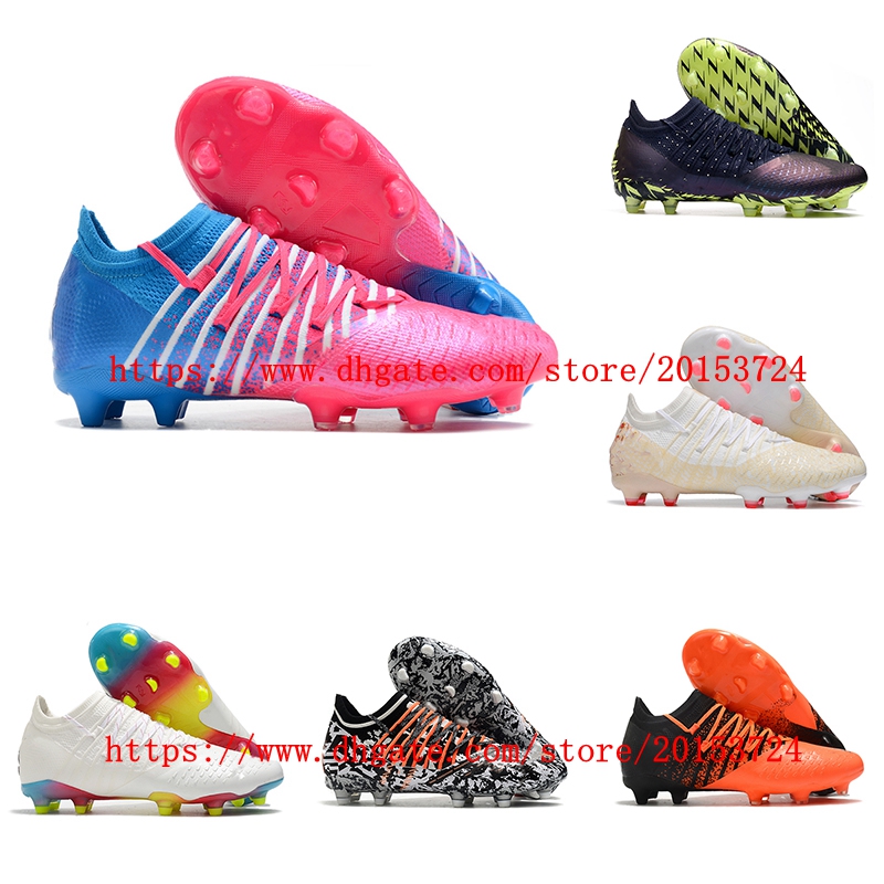 

Mens Boys Soccer Shoes Football Boots Trainers Firm Ground Fg Cleats Outdoor women children Size 35-45, As picture 5