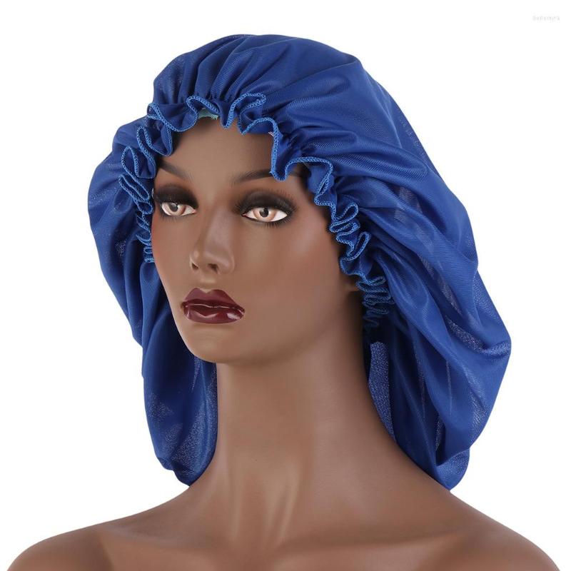 

Ethnic Clothing Pure Color Multi-color Women Large Nightcap Chemotherapy Cap European And American Headscarf