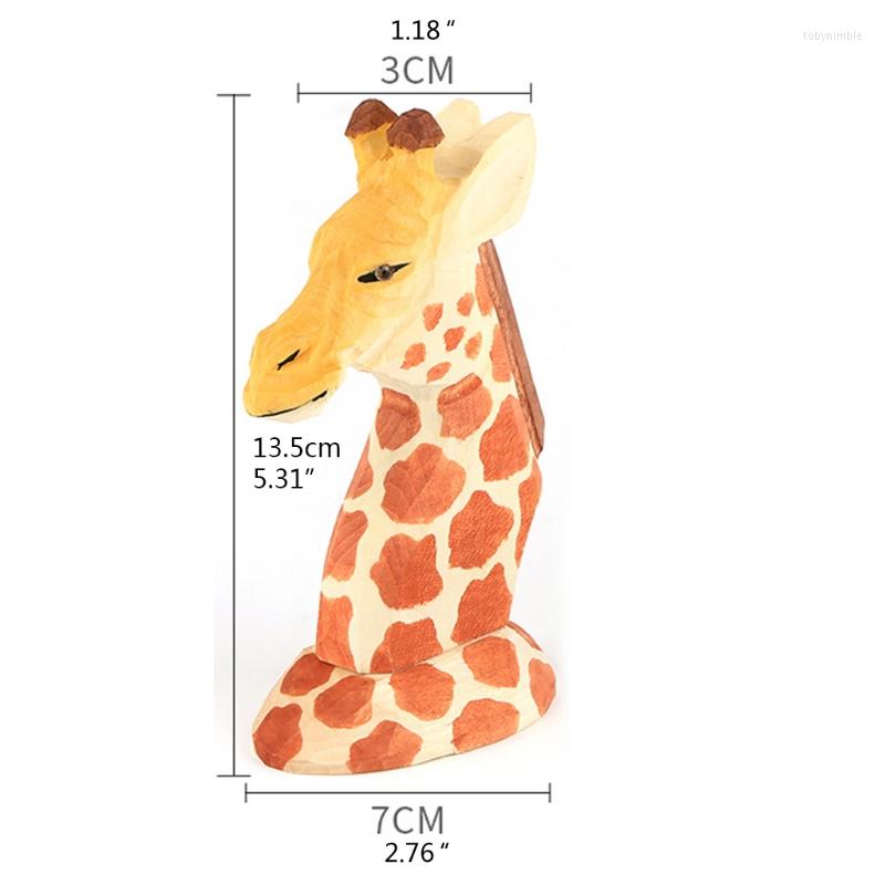 

Jewelry Pouches Animal Glasses Rack Hand Carve Wood Eyeglasses Spectacle Sunglasses Holder Stand 634C