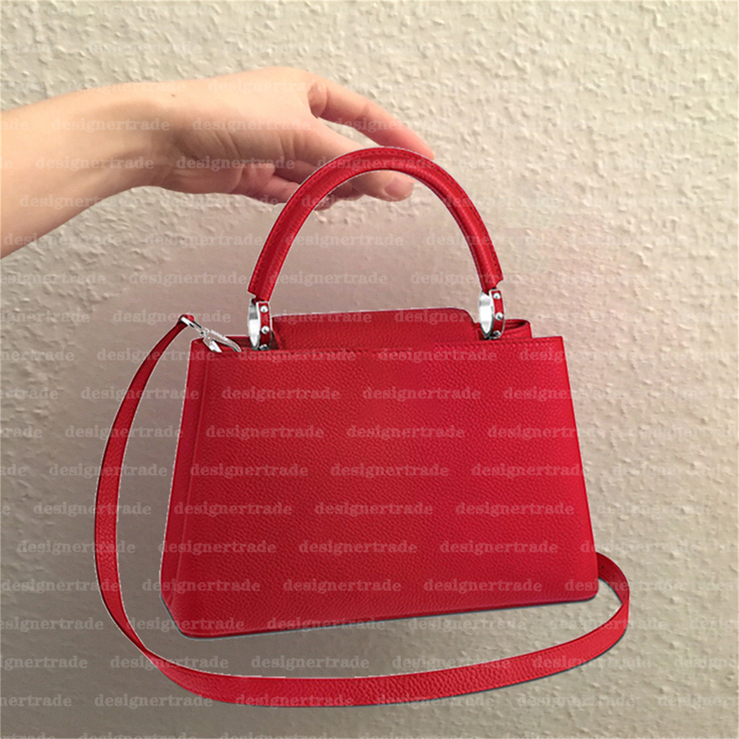 

Designer Shoulder Bag Designertrade Retro Luxury Shopping Messenger Bags Zipper Temperament Handbags Brand Embossing Crossbody Hand Bags, #wd01