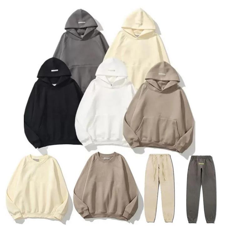 

Ess Designer men hoody esse hoodies Fleece and thicken pullover sweatshirts loose long sleeve hooded jumper mens high quality women Tops clothing ess, White