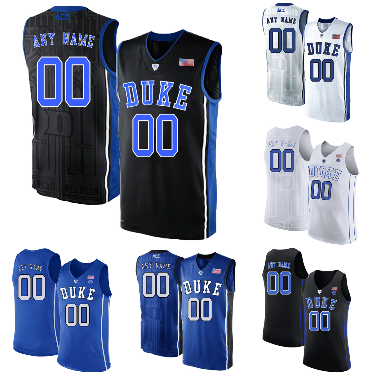 

Custom NCAA Duke Blue Devils College Basketball Mark Mitchell Tyrese Proctor Christian Reeves Jeremy Roach Jaden Schutt Dariq Whitehead Ryan Young, Picture