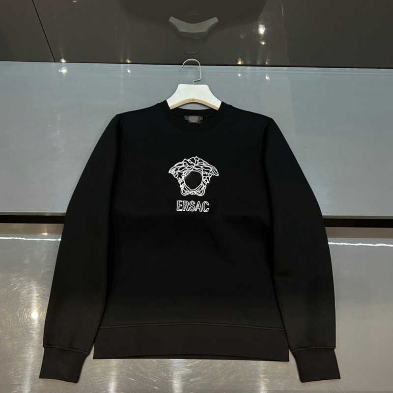 

Designer sweatshirt autumn winter classic Medusa pullover sweater men women round neck simple long sleeved tshirt, White