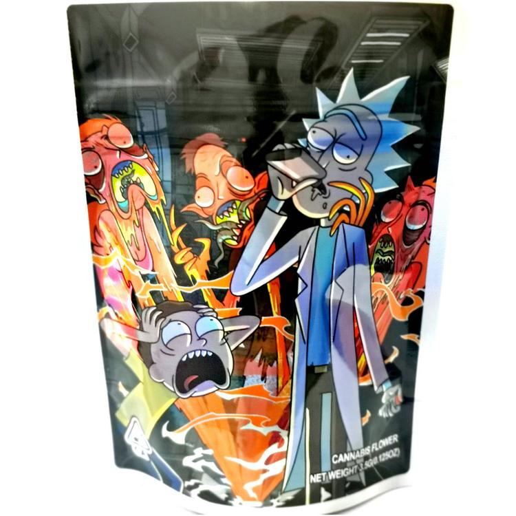 

Packing Bags Morty Laser Packaging Edible Mylar 3.5G Storage Plastic Candy Runtz Breezy Garden Bag Drop Delivery Stand Up Ota9P