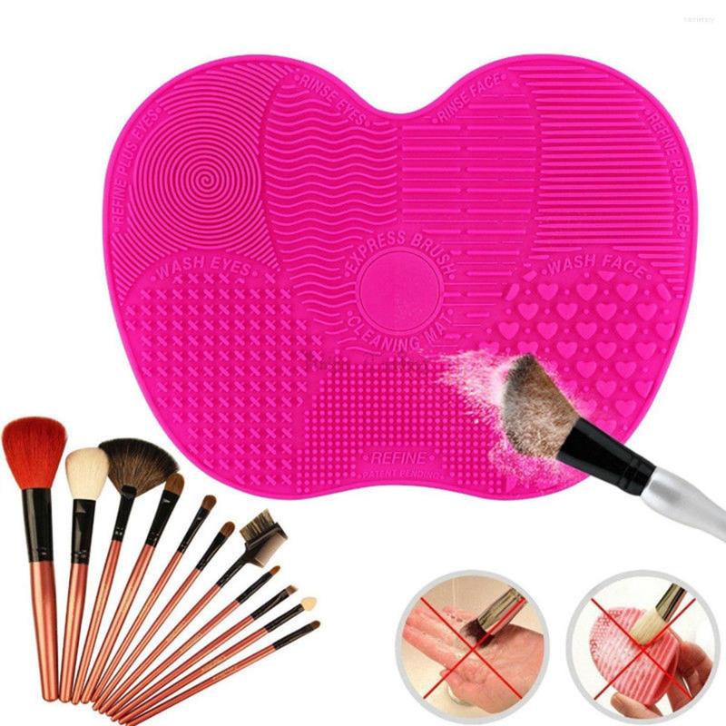 

Makeup Brushes Butterfly High-grade Silicone Hand Tool Brush Cleaner Pad Washing Scrubber Washed Cosmetic Tools