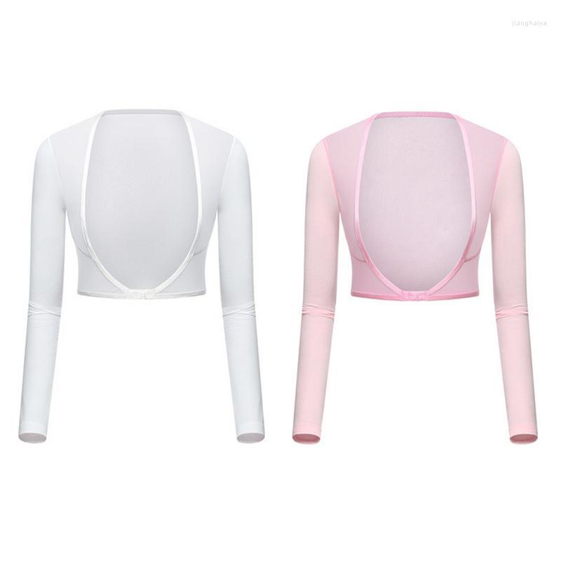 

Knee Pads Golf Cooling Shawl Summer Sun Protection Arm Sleeves Women's Long-Sleeved Ice Silk Bottoming Shirt Vests Sleeve Cycling, White