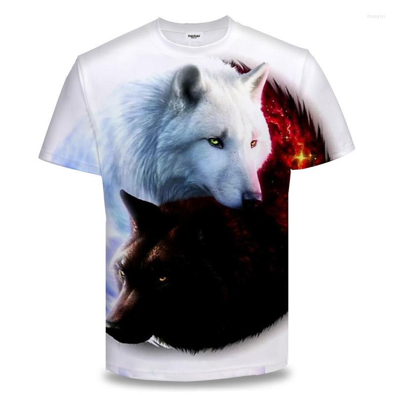 

Men' T Shirts 40-125kg Wolf 3D Print Animal Shirt Creative T-Shirt Men Harajuku Short Sleeve Summer Hip Hop Tops Tshirt Ter, 15