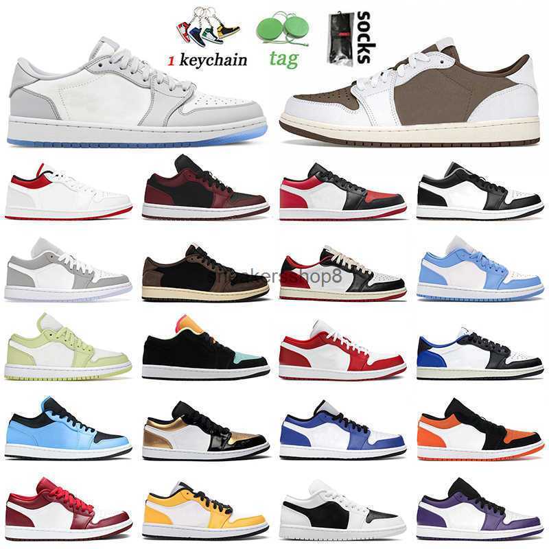 

High Quality Jumpman 1s OG Basketball Shoes 1 Sneakers Reverse Mocha University Red Black White Toe UNC Fragment Mens Women, A94 low bronze eclipse 36-46
