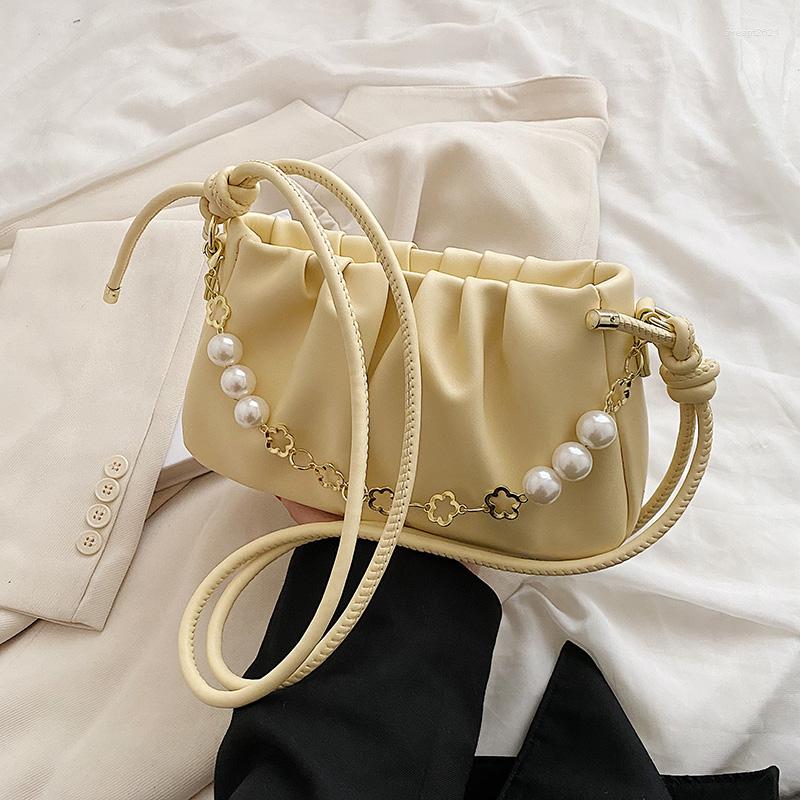 

Evening Bags 2022summer Trendy All-match Messenger Bag High-end Fashion Ladies Shoulder Underarm French Niche Handbag Women's, Black