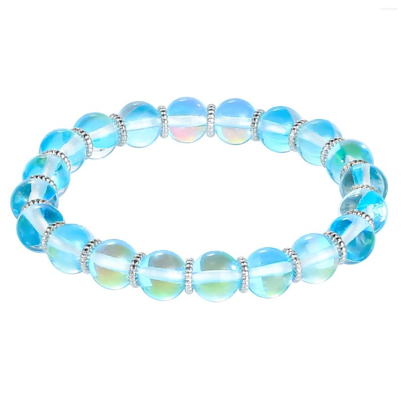 

Strand KELITCH Women Moonstone Beads Bracelets Handmade Braided Wrap Bracelet Colorful Charm Bangle Fashion Friendship Jewelry
