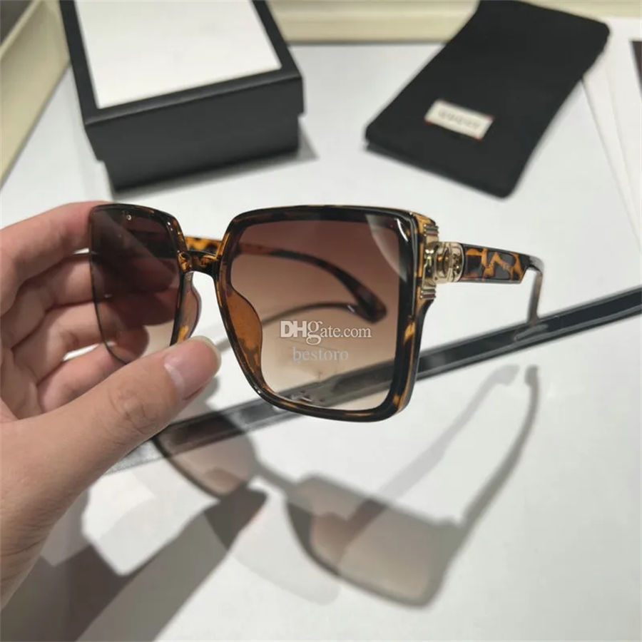 

Vintage Designer Sunglasses for Men and Women - Square Frameless Metal Shades with UV400 Lens for Summer