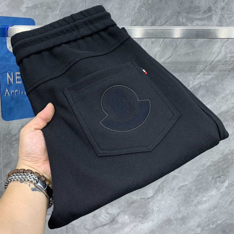 

plus size men Pants designer pants classic 3d embroidery trousers mens fashion sports casual sweatpants plus size running britches, Black1