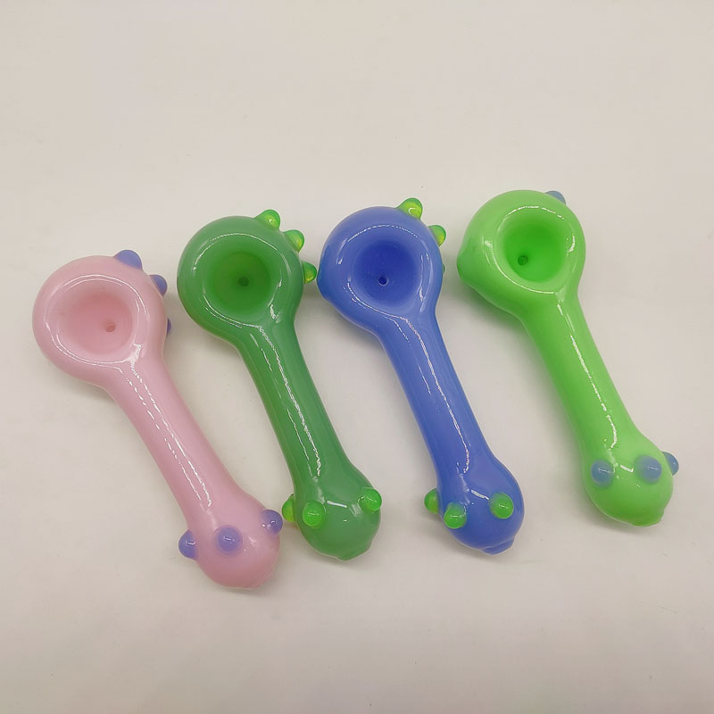 

DPGH029 Smoking Accessories 4.0inch colorful glass hand pipe