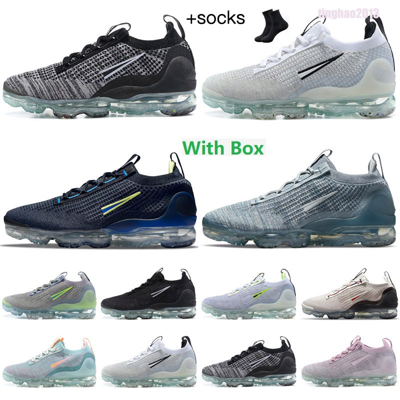 

Running Shoes Men Oreo Sports Sneakers Womens Trainers Fly Knit 3.0 White South Beach Noble Red Laser Gold Pink Rose Vapers 2021 Plus With Box, Color 7