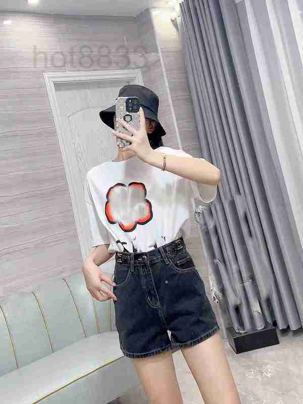 

Women' Shorts Designer Gold High Waist Denim Metal Double and Button 0C3Z, Black