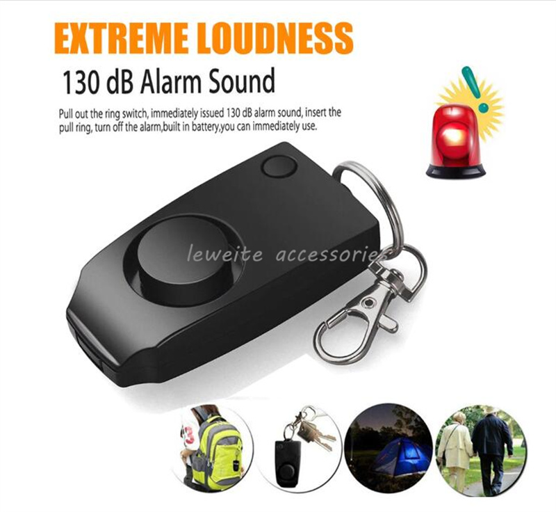 

Loud Keychain Emergency Personal Alarm Self Defense Alarms 130dB Girl Women Security Protect Alert wolf Personal Safety Scream anti rape