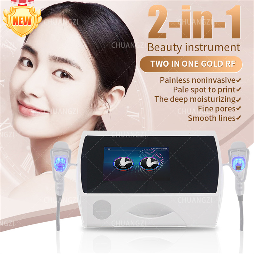 

Gold RF Microneedle Equipment RF Microneedling Machine RF Fractional MicroNeedle Beauty Machine Anti-Acne Skin Lifting -Wrinkle Spa EquiPment