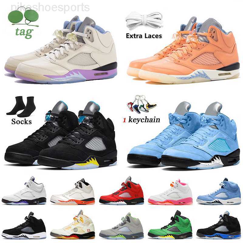 

Designer Basketball Shoes Outdoor Classic Running Dunks Sneakers Jumpman Men Lndoor SA Jorda tn Riding Walkingx 5 5s UNC Raging Trainers Shoe 4SS3, D5 black muslin 36-47