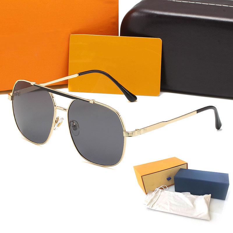 Millionaire Brand Lunettes de soleil homme femme 1423 luxe imitation UV dégradées mode avec boîte d’origine