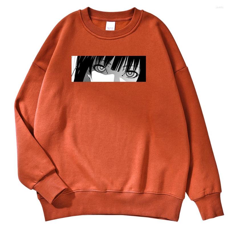

Men' Hoodies Cartoon Character Print Men Sweatshirt Fashion Harajuku Male Vintage Street Sportswear Round Neck Fleece Man Sweatshirts, Black