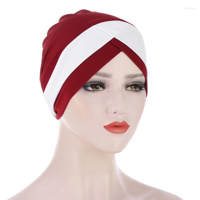 

Ethnic Clothing Cover Inner Hijab Caps Muslim Stretch Turban Cap Islamic Underscarf Bonnet Solid Color Under Scarf Turbante