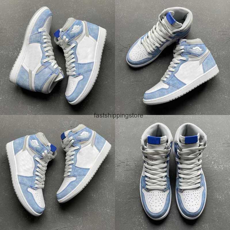 

Shoes Authentic 1 High Og Hyper Royal Trophy Room 1s Light Smoke Grey White Man Woman Ni Ok Ie, Women us 6=uk5=eur 37=23cm