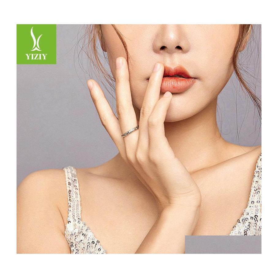 

Band Rings Bamoer 925 Sterling Sier Vine Pattern Finger For Women Vintage Retro Stackable Fine Jewelry Scr659 1071 T2 Drop Delivery Otgxb