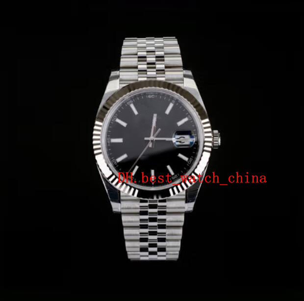 

10 options Men's watch Log Series 126334 Men's Business Leisure Automatic Mechanical Name Diameter 41mm 126334 Momi Face drilling Asia 2813 movement Christmas gift