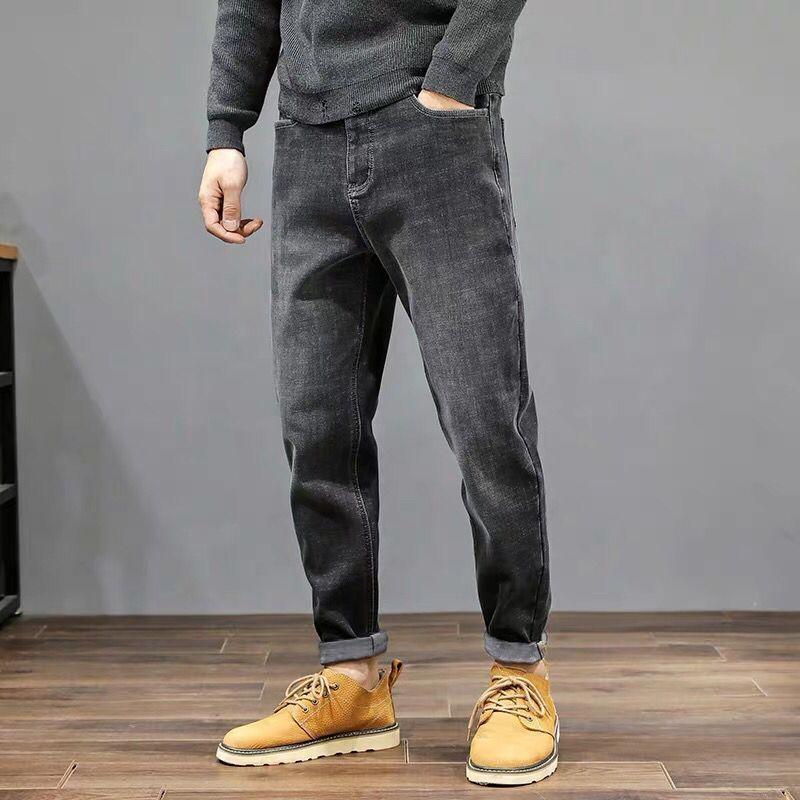

Men's Jeans 2022 Winter Autumn Mens Cotton Casual High Quality Male Pants, Colors