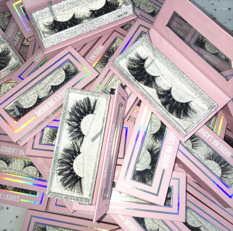 

False Eyelashes Custom Logo One Pair Lash Box With Window Print 25 Mm Mink Case Eyelash Packaging Wholesale Boxes