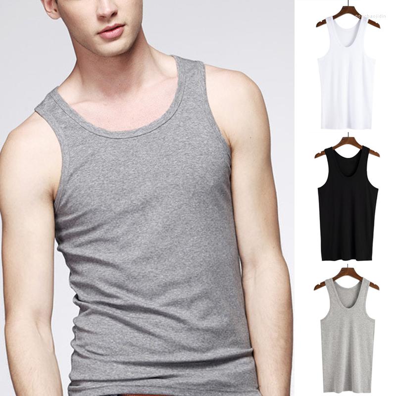 

Men's Tank Tops Men's Vest Top Bodybuilding Gym Shirt Singlet Plus Size Sleeveless Men Wholesale