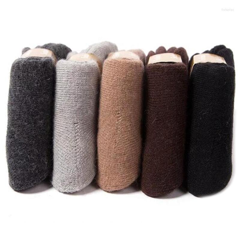 

Men's Socks Thickened Solid Thick Against Cold Snow Wool Warm Male, Picture shown