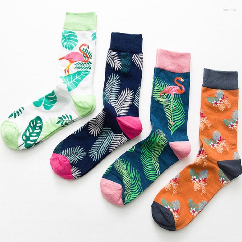 

Men's Socks Fashion Cartoon Bird Men Skateboard Hip Hop Leisure Cotton Tube Wholesale, 004