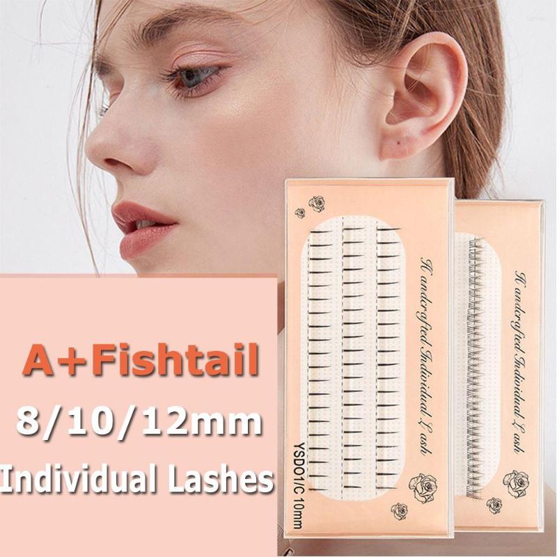 

False Eyelashes Mink Lashes Extension Fishtail A Shape Grafting Individual Fake Eye