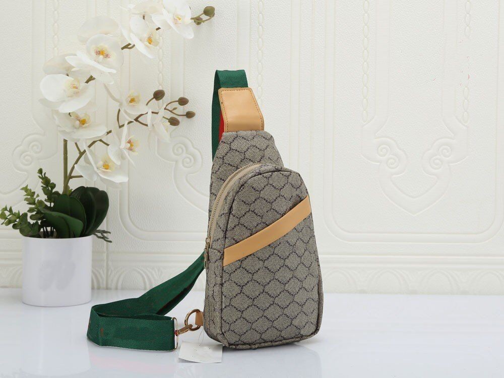 

Ophidia Fashion Men Handbag Cross body bags Backpack Shoulder bags satchels Messenger Brown grid Designer Purse Mobile phone storage mens chest bag Man Handbags, Extra shipping